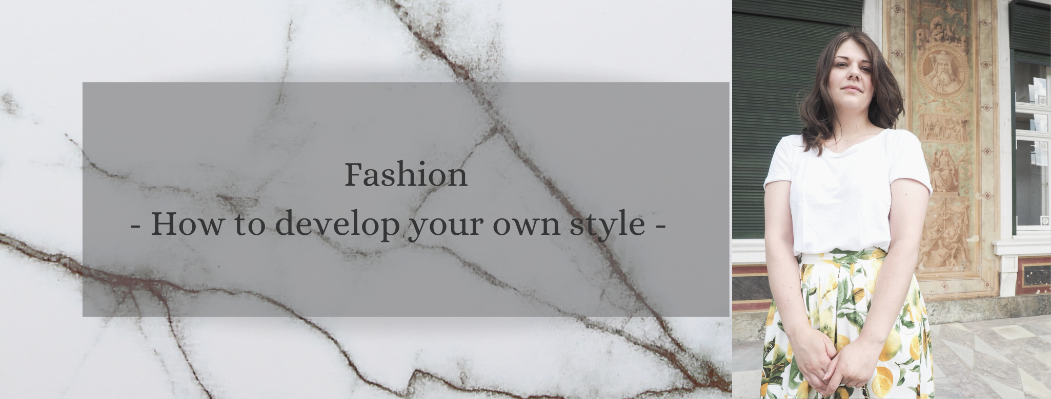 How to develop your own style