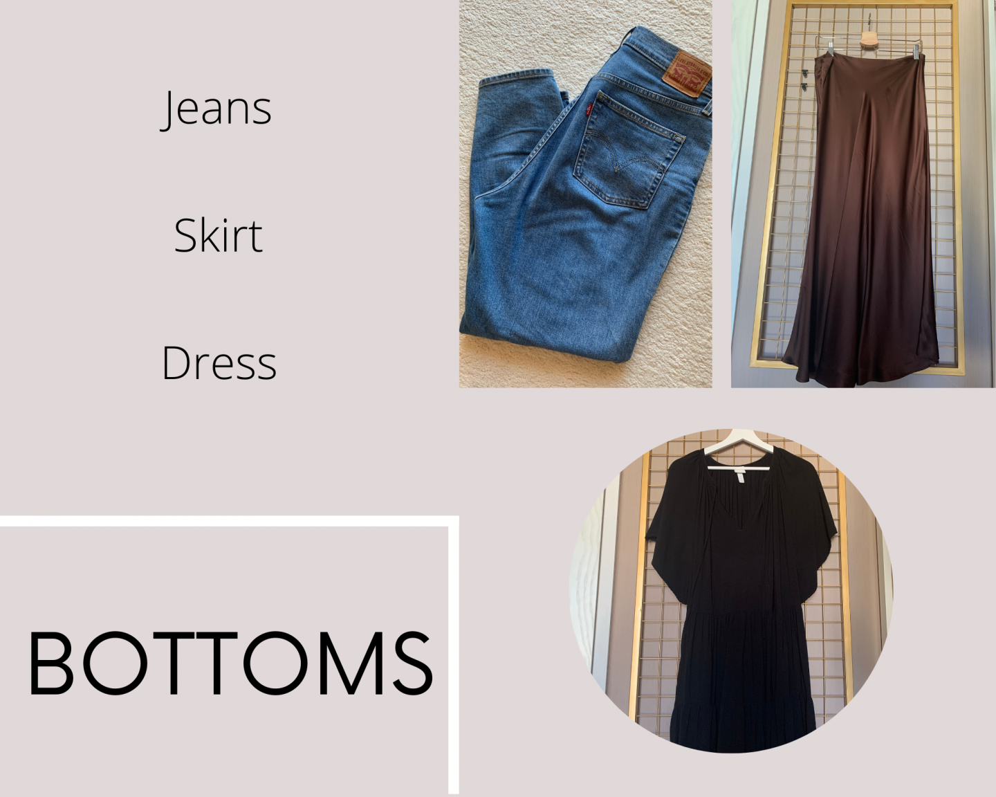 Wardrobe essentials bottoms